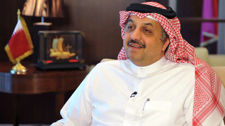 وزير الدولة لشؤون الدفاع القطري، خالد العطية