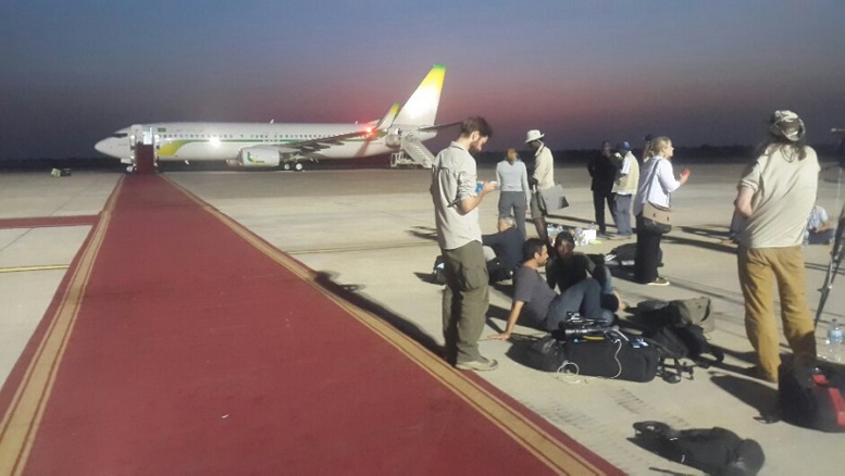 الخطوط الجوية الموريتانية التي ستحمل الرئيس جامي 