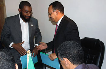 توقيع الاتفاقية بين موريتانيا والسودان 