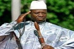  الرئيس الغامبي يحي جامي 