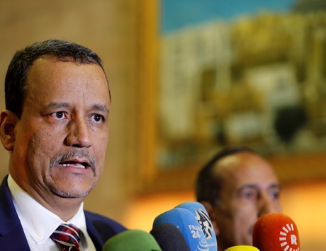 المبعوث الدولي إلى اليمن إسماعيل ولد الشيخ أحمد