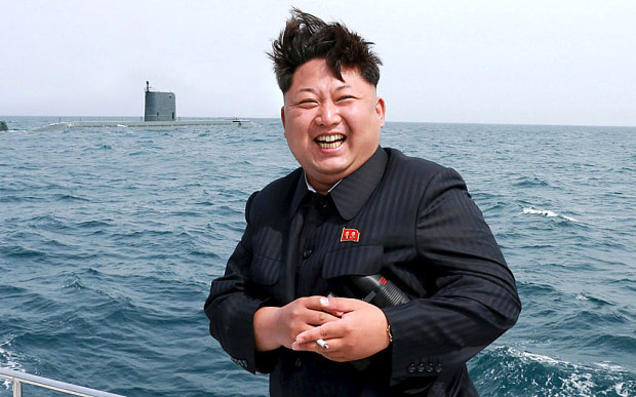 كيم جونغ أون الزعيم الكوري الشمالي